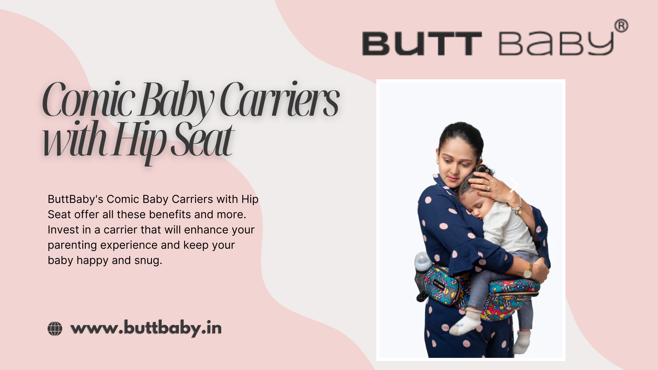 Best Baby Sling Carrier Newborn Carrier Hip Carrier for Baby Buttbaby Butt Baby