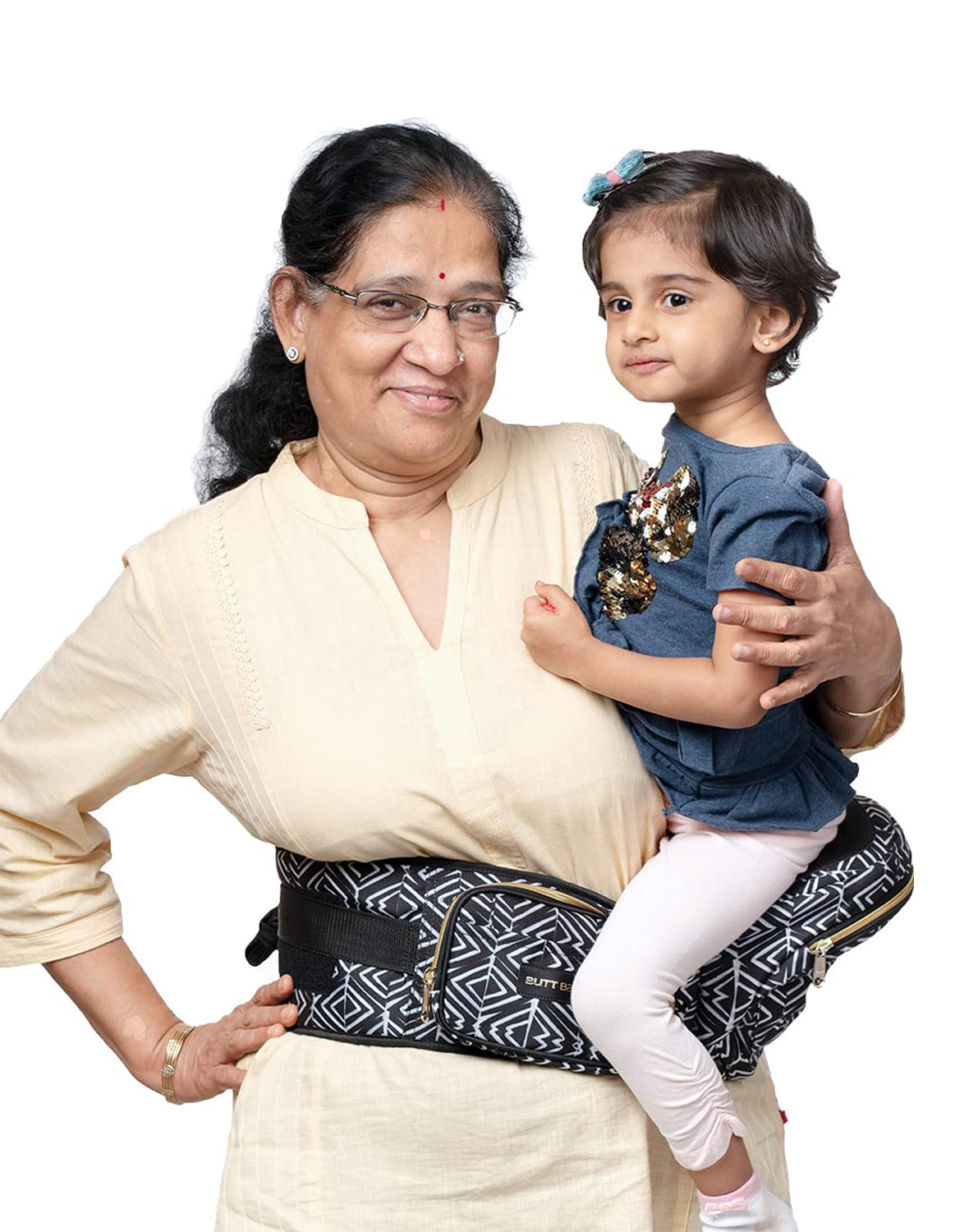 Tribal Route Baby Carrier with Hip Seat