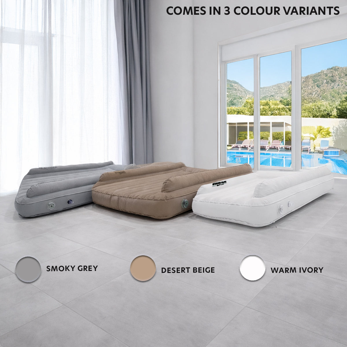 Desert Beige Inflatable Bed