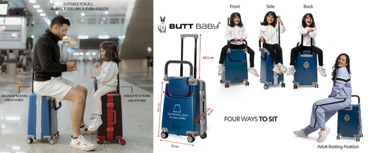 Sit and Go Cabin Luggage: The Best Carry-On Bag for Travelling With Kids in India