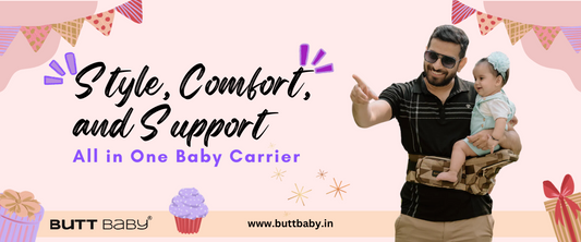 Ergonomic Elegance : The Secret to Stress-Free Parenting Revealed by Buttbaby.In