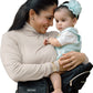 Black Gold Baby Carrier with Hip Seat