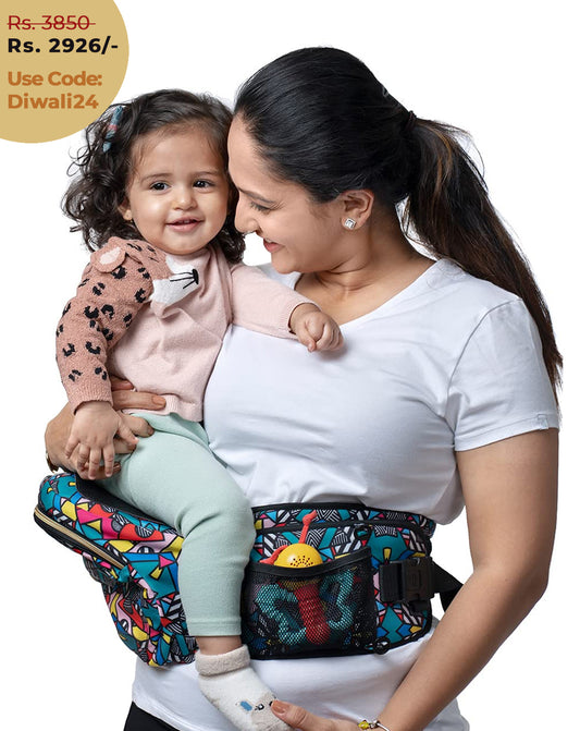 Comic Baby Carriers with Hip Seat