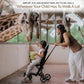Big & Small Kids Travel Stroller to Scooter | Ivory Creme | Butt Baby Get Going®