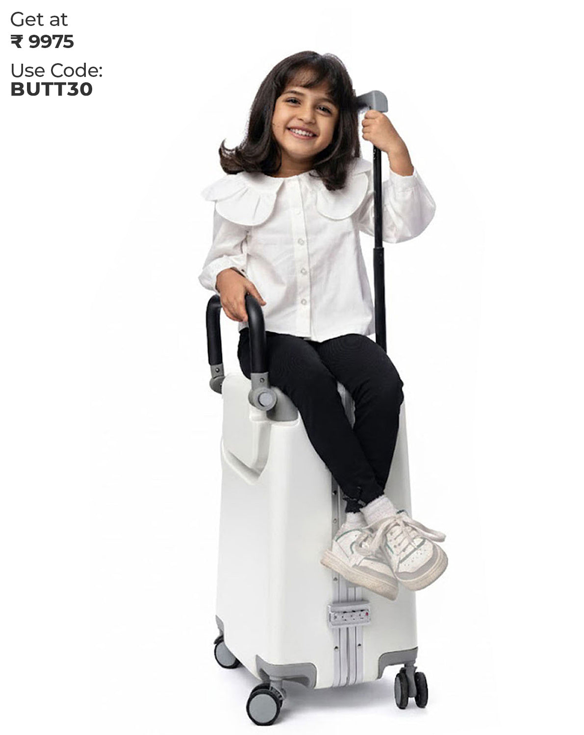 Frost White Cabin Luggage Carrier