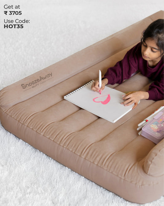 Desert Beige Inflatable Bed