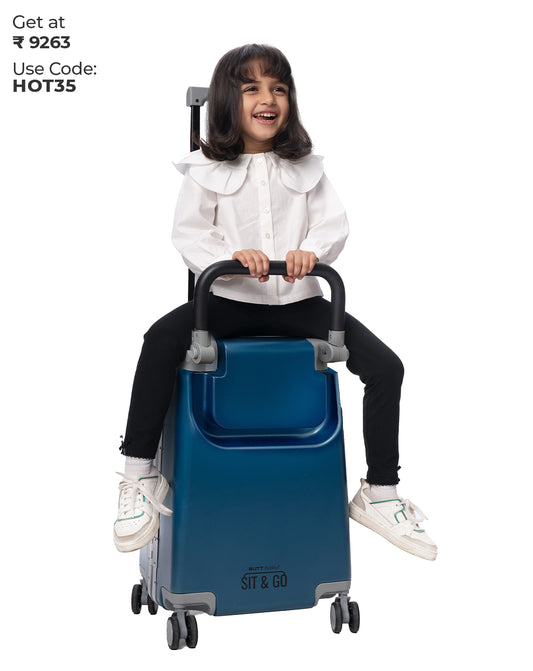 Midnight Blue Cabin Luggage Carrier