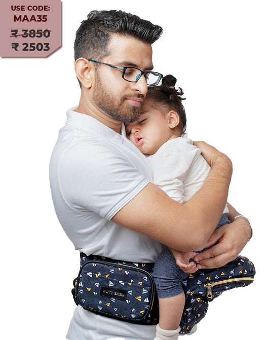 Airplanes Baby Carrier with Hip Seat