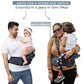 Airplanes Baby Carrier with Hip Seat