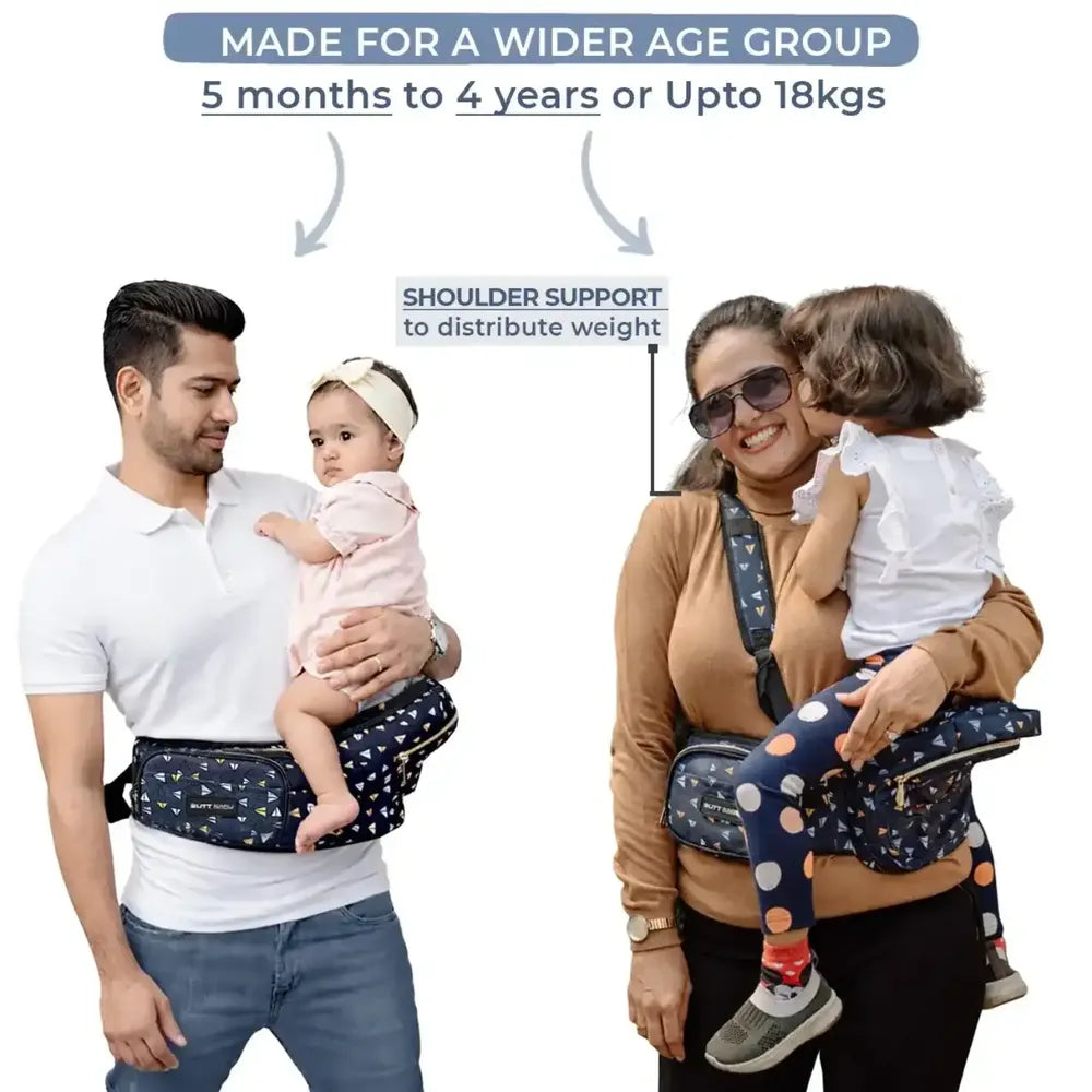 Airplanes Baby Carrier with Hip Seat