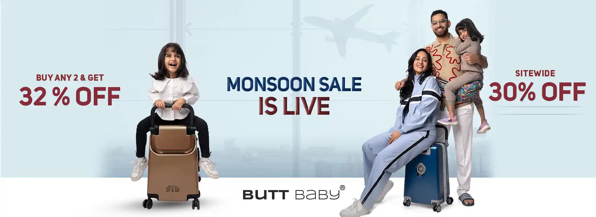 baby carrier hip seat  and cabin luggage baby carrier from buttbaby sit and go collection