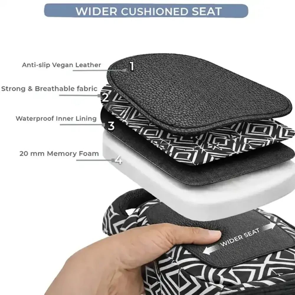 Tribal Route Baby Carrier with Hip Seat