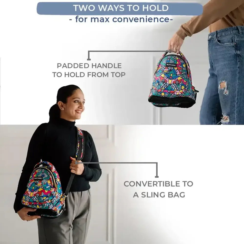 Comic Baby Carriers with Hip Seat