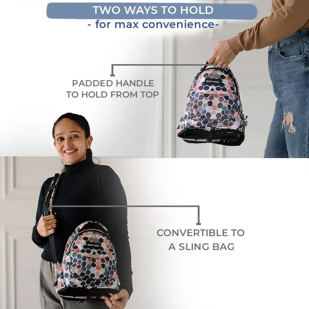 infant carry bag best baby carrier for safe and comfortable baby travel convertible to sling bag while not in use