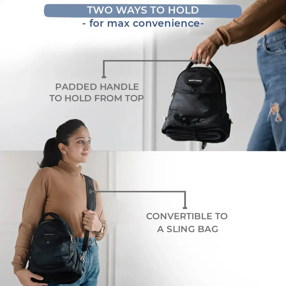 baby carrier baby carry bag for easy and comfortable infant support best baby carrier use as a convertible sling bag while baby is not seated 