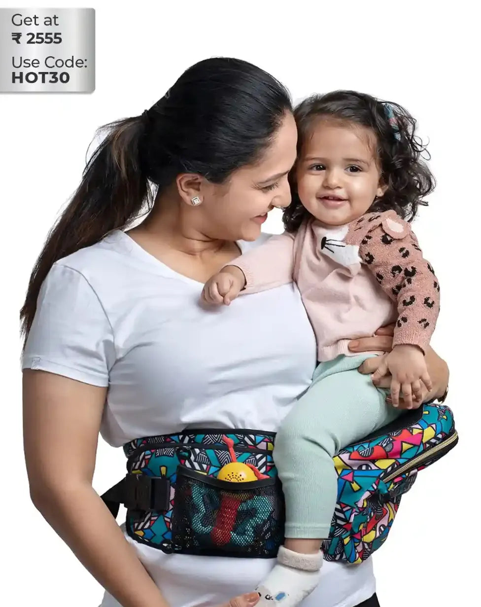 Comic Baby Carriers with Hip Seat