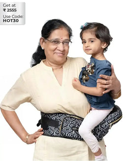 Infant Carry Bag Best Baby Carrier for Safe and Comfortable Baby Travel | Tribal Route Baby Carrier with Hip Seat BUTTBABY