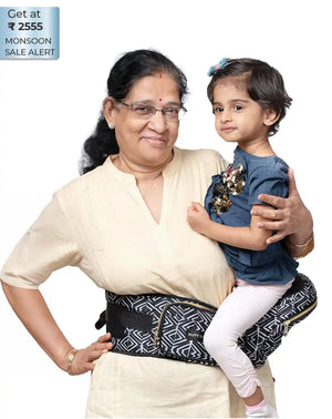 Baby Carrier with Hip Seat | Tribal Route | Butt Baby®
