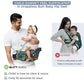 Comic Baby Carriers with Hip Seat