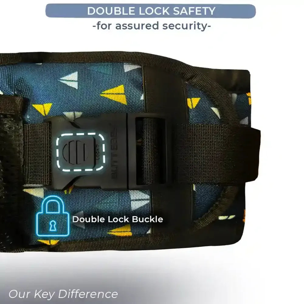 Airplanes Baby Carrier with Hip Seat