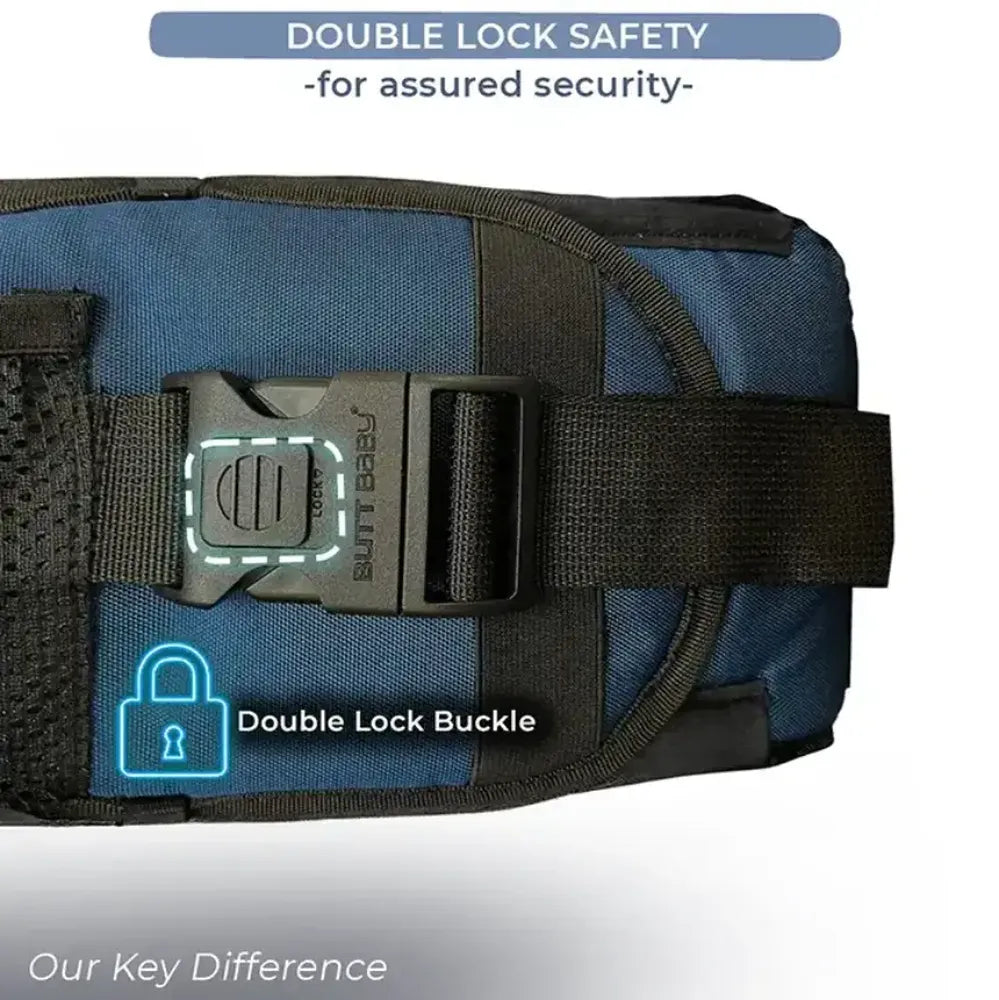 Navy Baby Carriers with Hip Seat