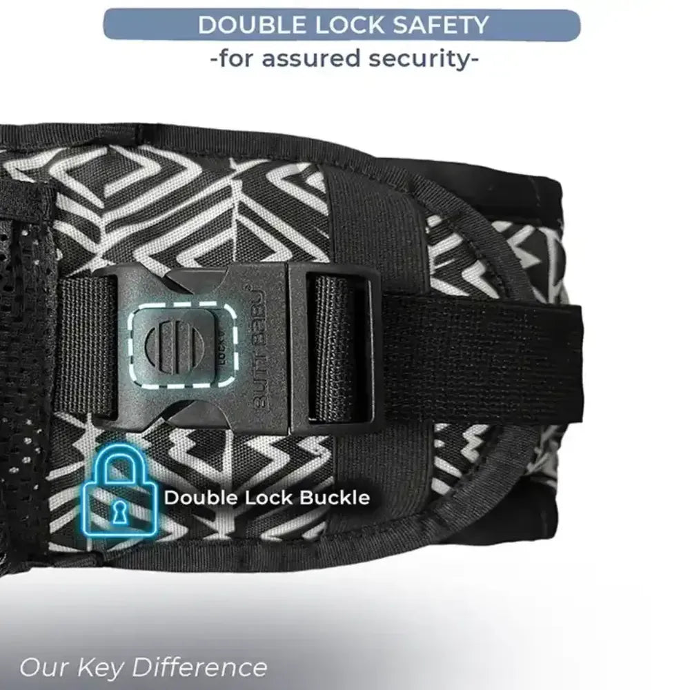 Tribal Route Baby Carrier with Hip Seat