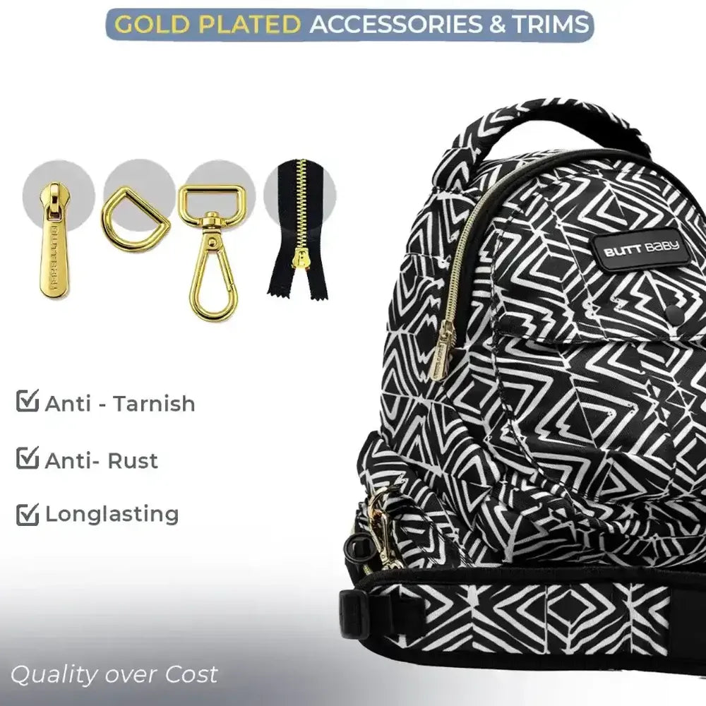 Tribal Route Baby Carrier with Hip Seat