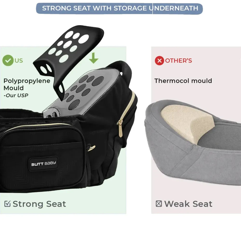 baby carrier baby carry bag for easy and comfortable infant support best baby carrier comes with strong seat with storage underneath butt baby