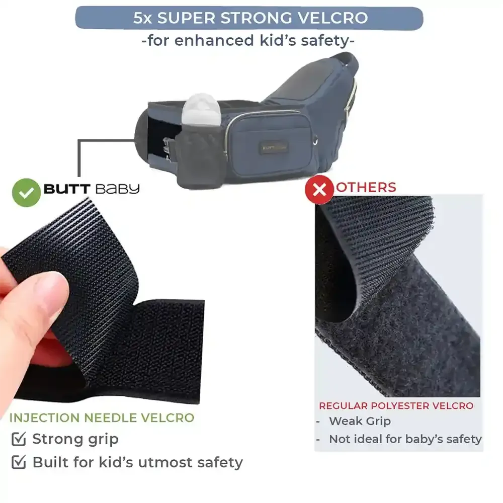 Navy Baby Carriers with Hip Seat