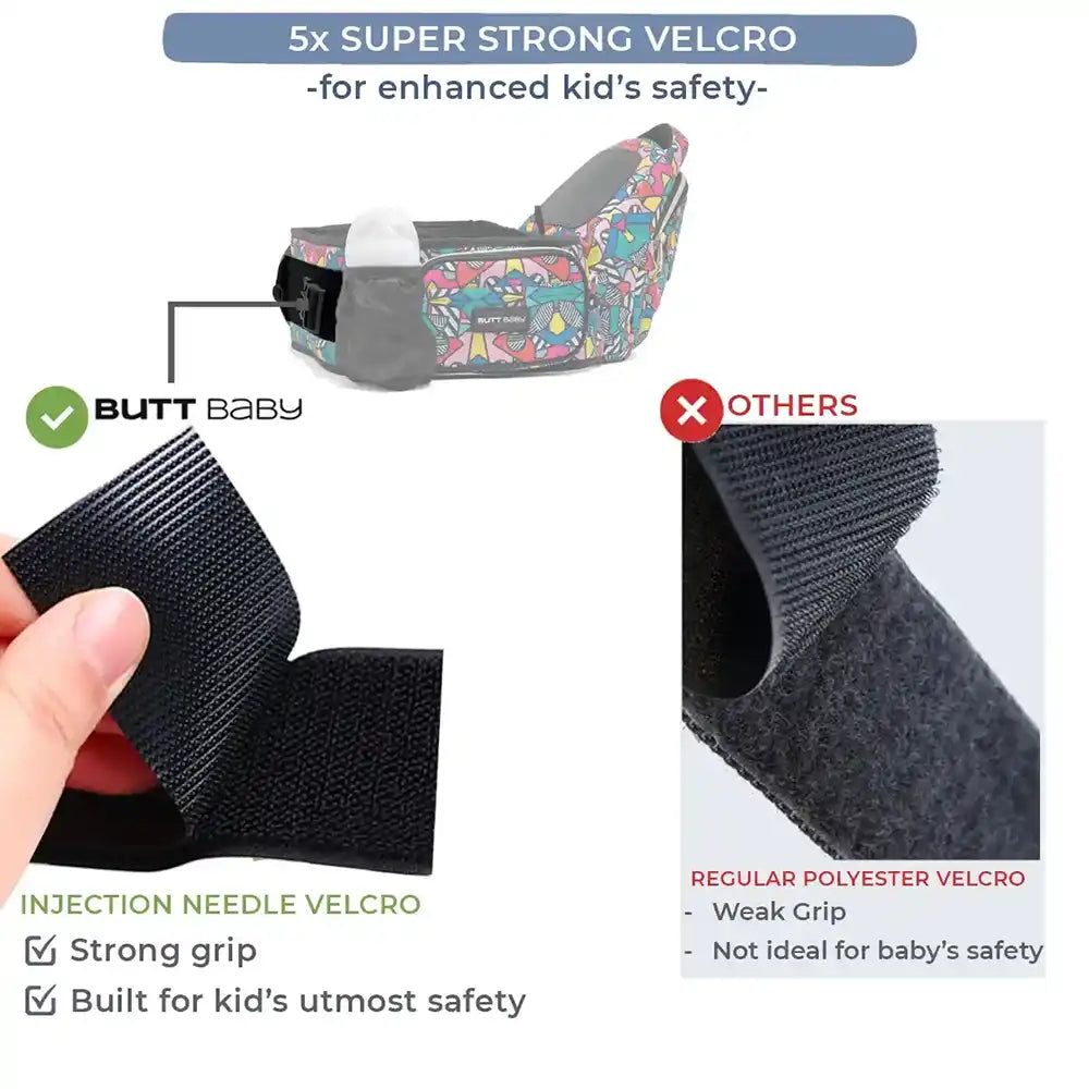 Comic Baby Carriers with Hip Seat