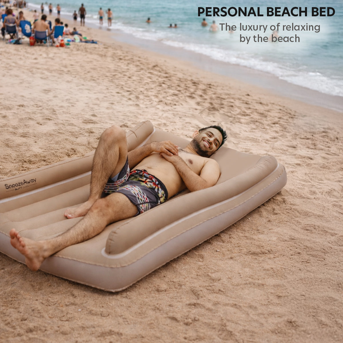 Desert Beige Inflatable Bed