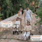 Big & Small Kids Travel Stroller to Scooter | Burnt Orange | Butt Baby Get Going®
