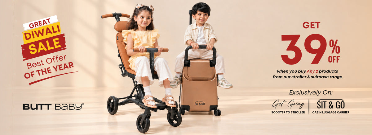 stroller to scooter and kinds ride on suitcase best diwali offer combo collection 39% off