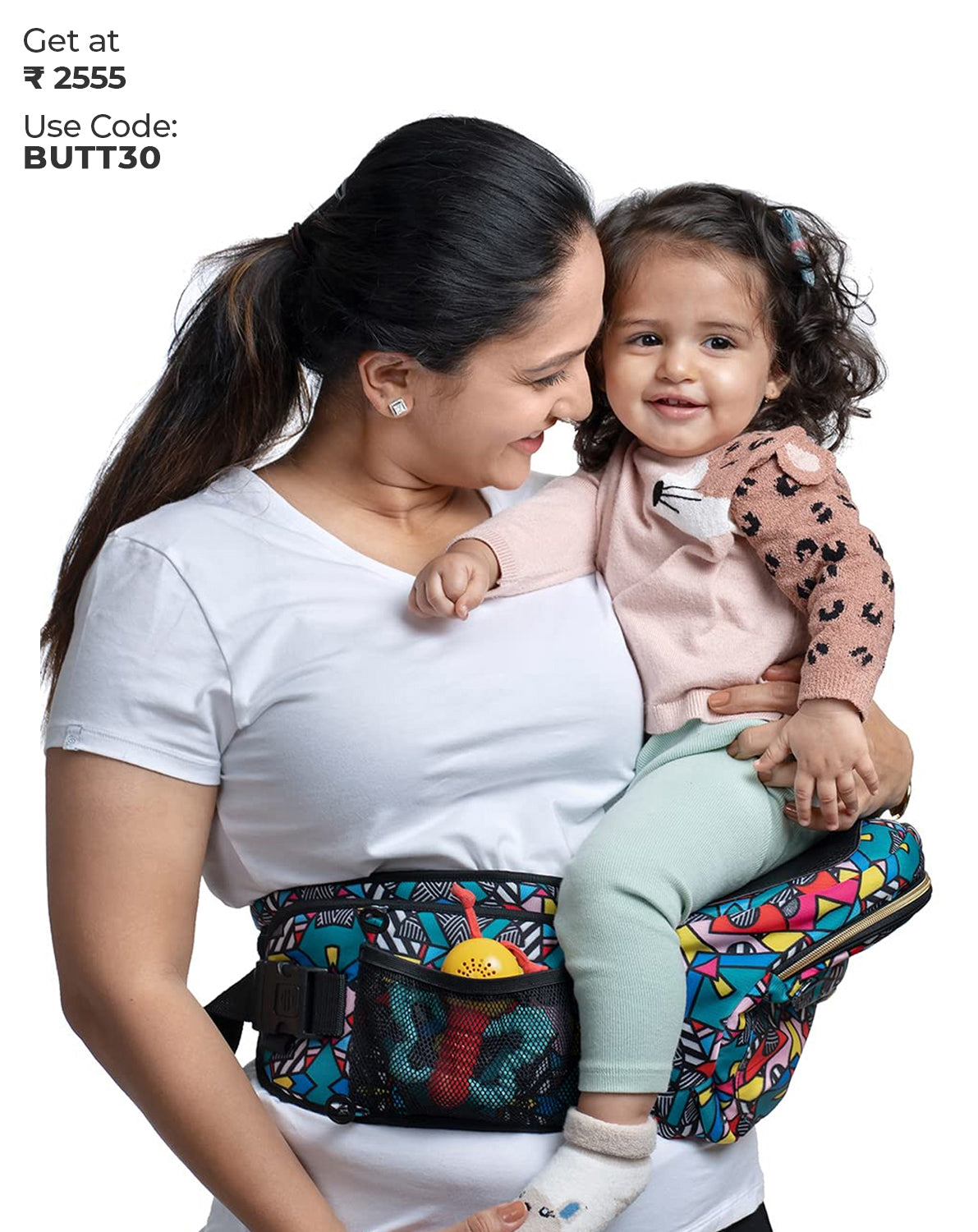 Comic Baby Carriers with Hip Seat