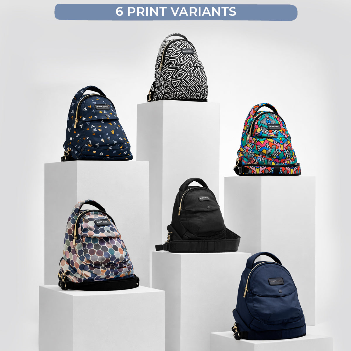 Navy Baby Carriers with Hip Seat