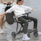 Butt Baby Get Going big kids travel stroller to scooter in ivory creme