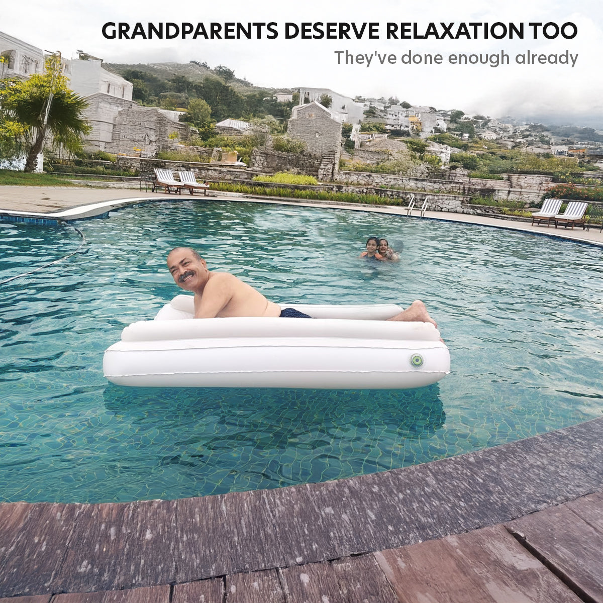 Desert Beige Inflatable Bed