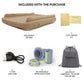 inflatable bed air mattress air bed for comfortable and portable accessories 