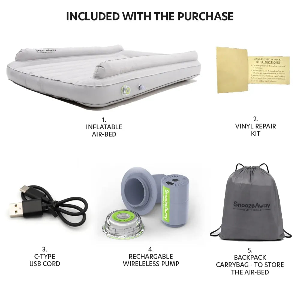 inflatable bed air mattress air bed for comfortable and portable use snoozeaway accessories