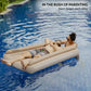 inflatable bed air mattress air bed for comfortable and portable use at swimming pool