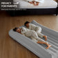 inflatable air bed mattress for comfortable and easy travel privacy for parents