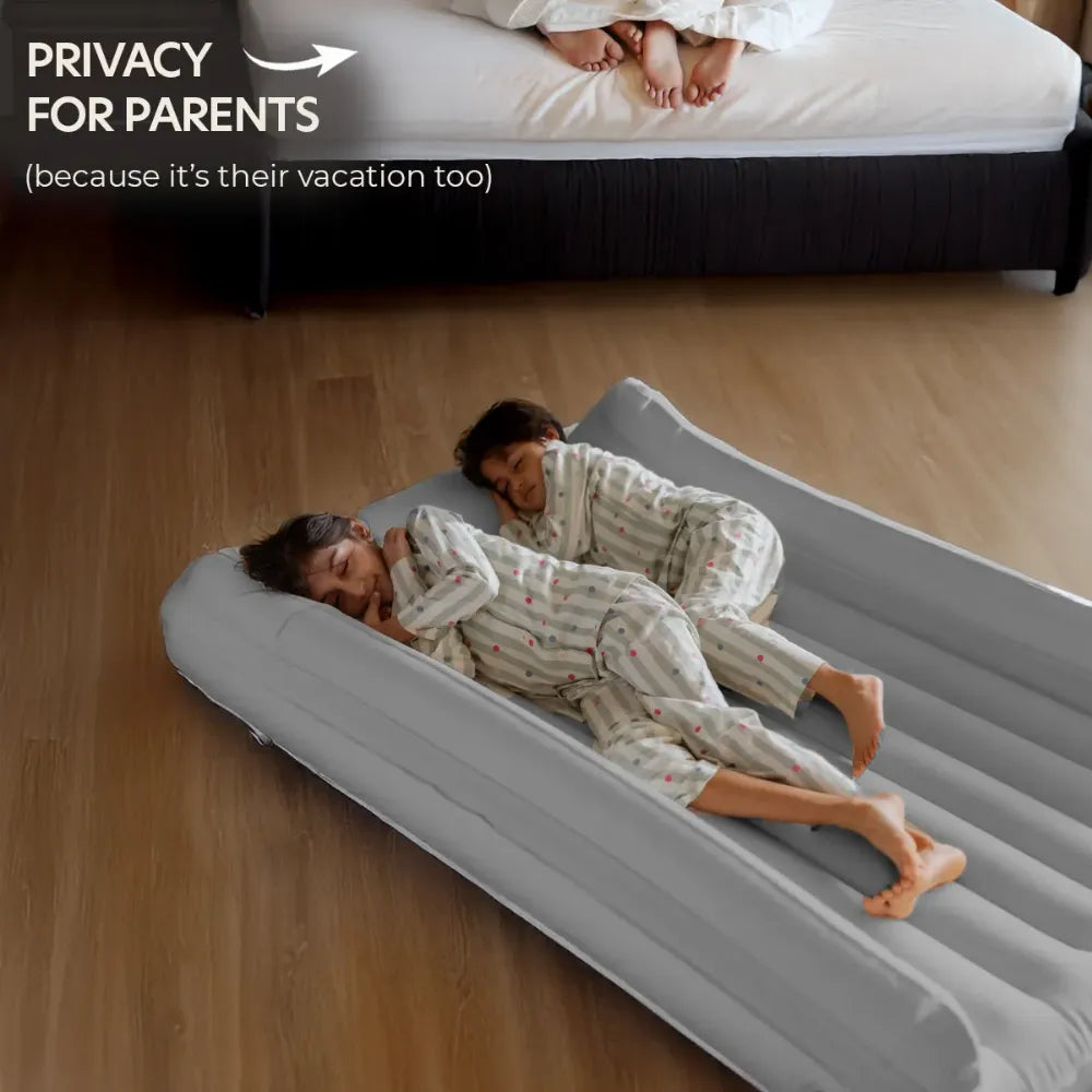 inflatable air bed mattress for comfortable and easy travel privacy for parents