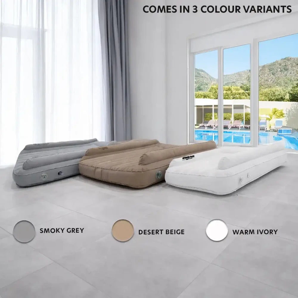 inflatable bed air mattress air bed for comfortable and portable use multi colour option