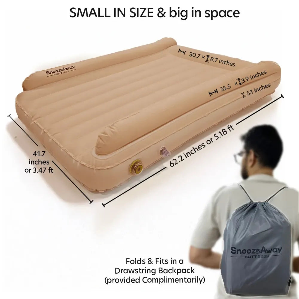 inflatable bed air mattress air bed for comfortable and portable use dimension