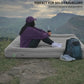inflatable air bed mattress for comfortable and easy travel at mountain hiking 