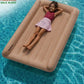inflatable bed air mattress air bed for comfortable and portable use at swimming pool for fun and relax