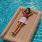 inflatable bed air mattress air bed for comfortable and portable use at swimming pool for fun and relax