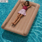 inflatable bed air mattress air bed for comfortable and portable use at swimming pool for fun and relax