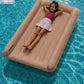 inflatable bed air mattress air bed for comfortable and portable use at swimming pool for fun and relax