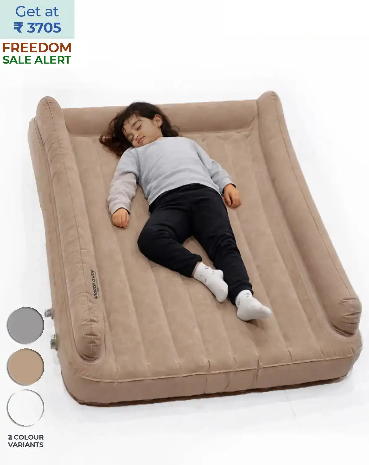 portable inflatable bed for beach swimming pool camping and relaxing use for kids and adults in air mattress
